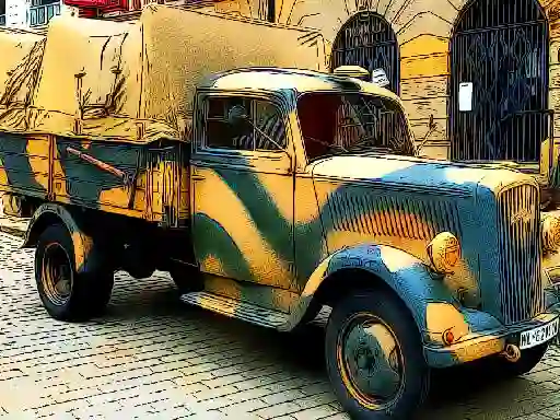 खेल Army Trucks Jigsaw ऑनलाइन