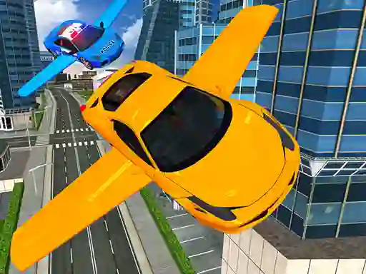 खेल Flying Car Simulator 3D ऑनलाइन