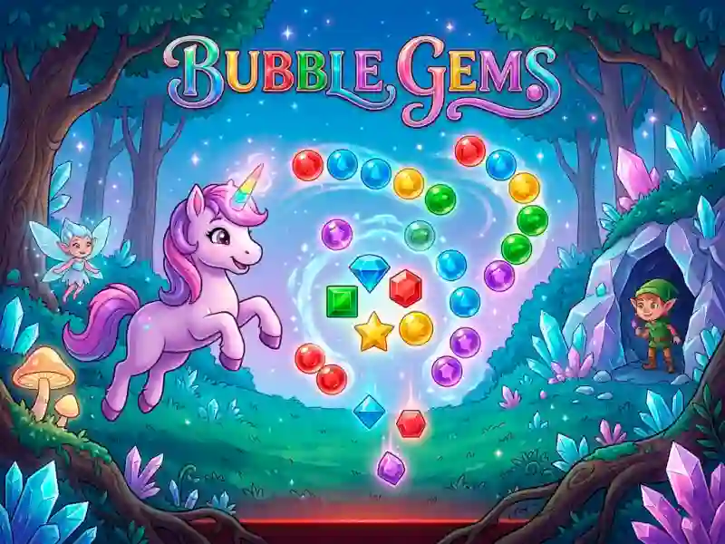 खेल Bubble Gems ऑनलाइन