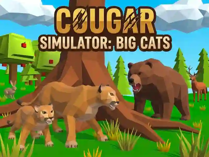 खेल Cougar Simulator: Big Cats ऑनलाइन