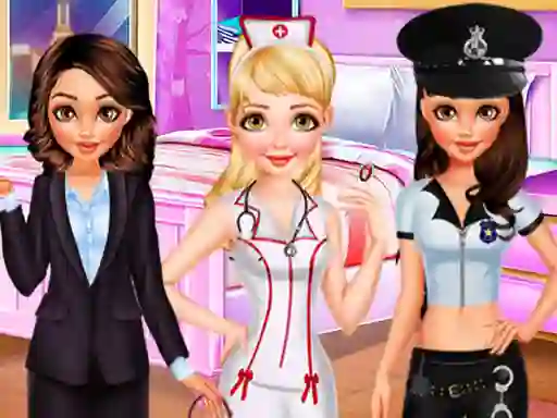 खेल BFF Princess Career Photoshoot ऑनलाइन