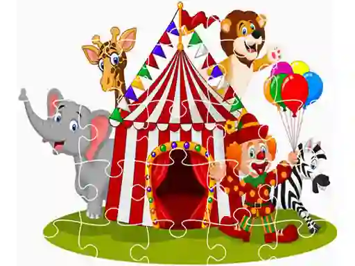 खेल Party Animals Jigsaw ऑनलाइन