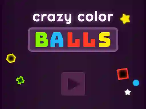 खेल Crazy Color Balls ऑनलाइन