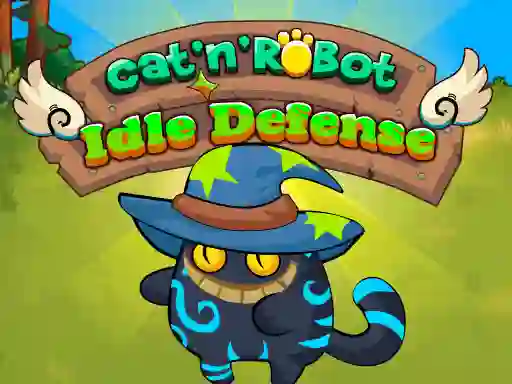 खेल Cat'n' Robot Idle Defense ऑनलाइन