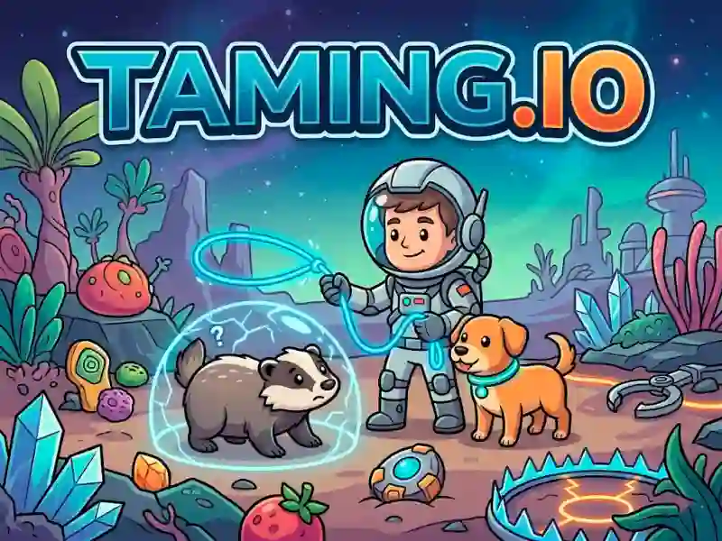 खेल Taming.io ऑनलाइन
