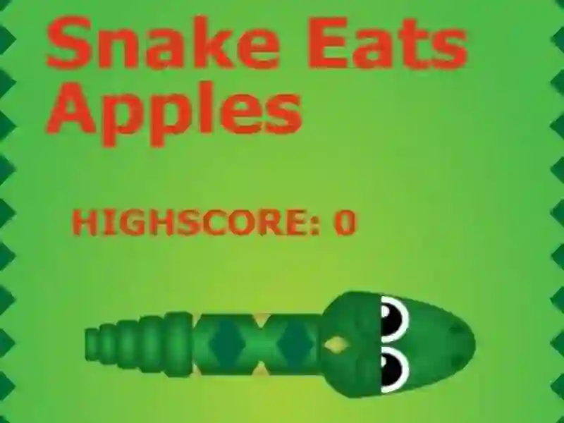 खेल Snake Eats Apples ऑनलाइन