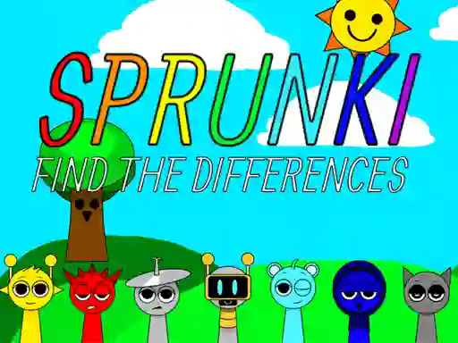 खेल Sprunki Find The Differences ऑनलाइन