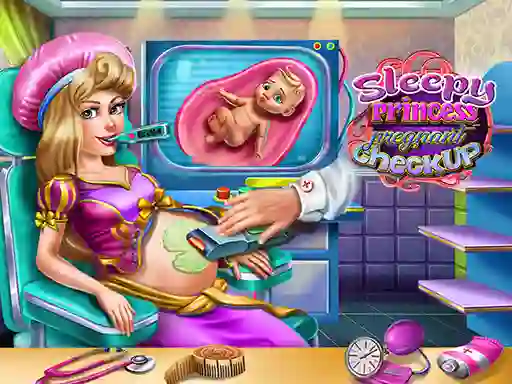 खेल Sleepy Princess Pregnant Check Up ऑनलाइन