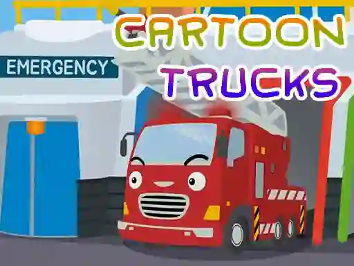 खेल Cartoon Trucks Jigsaw ऑनलाइन