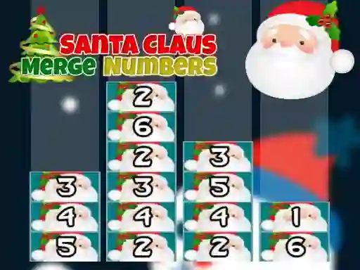 खेल Santa Claus Merge Numbers ऑनलाइन