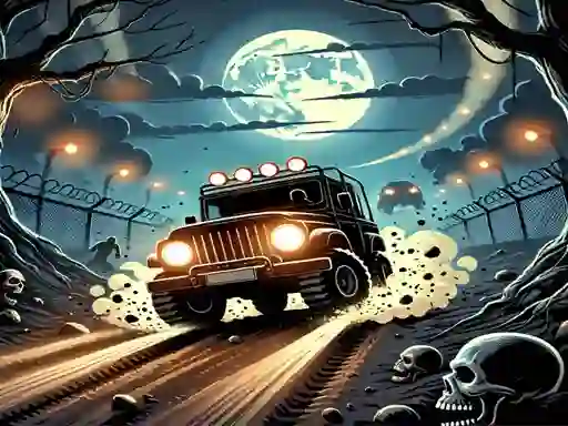 खेल Racing Car Destroying Zombie ऑनलाइन