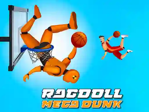 खेल Ragdoll Mega Dunk ऑनलाइन