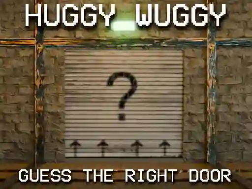 खेल Huggy Wuggy Guess the right door ऑनलाइन