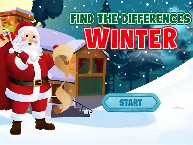 खेल Find The Differences Winter ऑनलाइन
