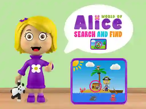 खेल World of Alice Search and Find ऑनलाइन