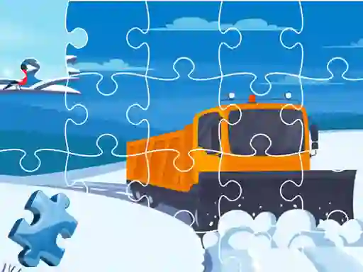 खेल Winter Trucks Jigsaw ऑनलाइन
