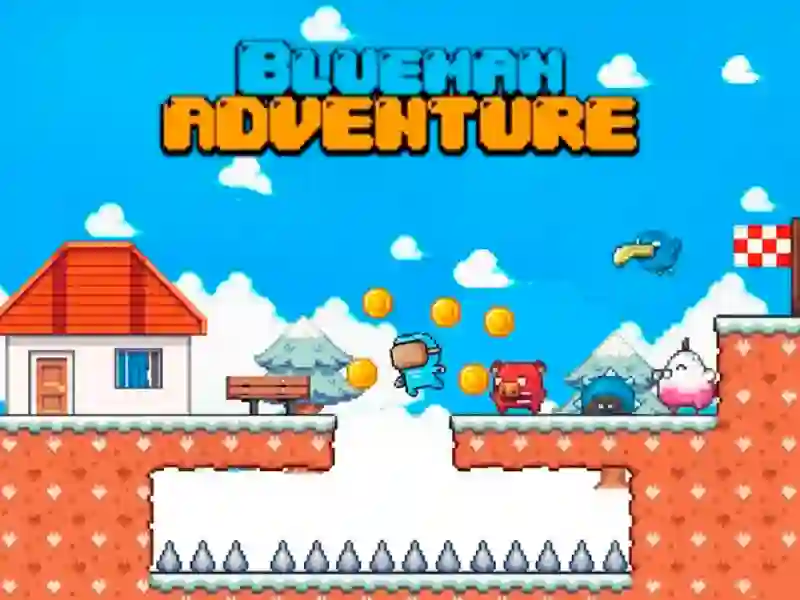 खेल Blueman Adventure ऑनलाइन