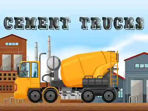 खेल Cement Trucks Hidden Objects ऑनलाइन