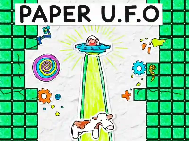 खेल Paper U.F.O. ऑनलाइन