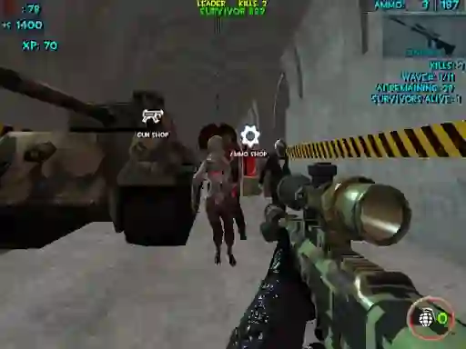 खेल Zombie Apocalypse Bunker Survival Z ऑनलाइन