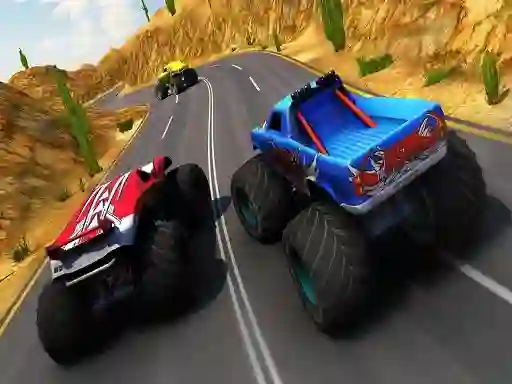 खेल Xtreme Monster Truck & Offroad Fun ऑनलाइन