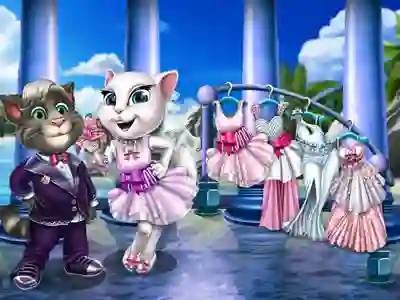 खेल Angie Summer Wedding! ऑनलाइन