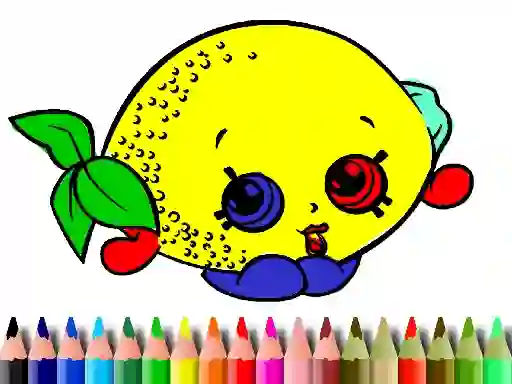खेल Back To School: Fruits Coloring Book ऑनलाइन