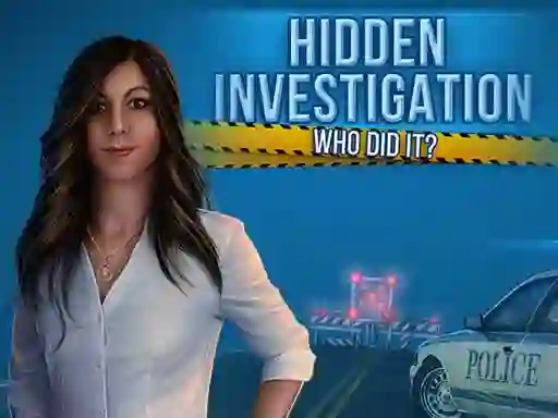 खेल Hidden Investigation: Who Did It ऑनलाइन