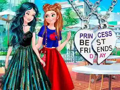 खेल Princess Best Friends Day ऑनलाइन