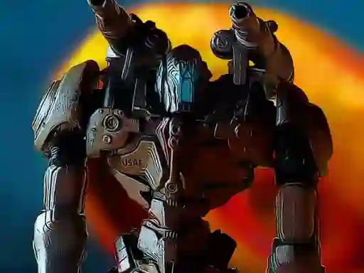 खेल Metal Robot Puzzle ऑनलाइन