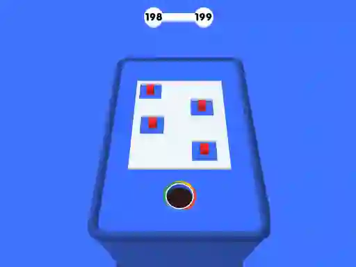 खेल Hole 3d Color Block Game ऑनलाइन