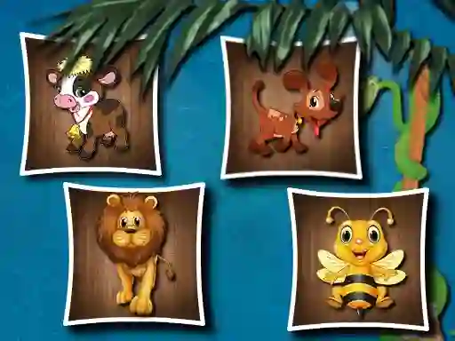 खेल Cute Animal Shapes ऑनलाइन