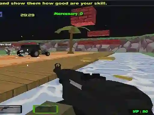 खेल Blocky Combat Strike Zombie Multiplayer ऑनलाइन