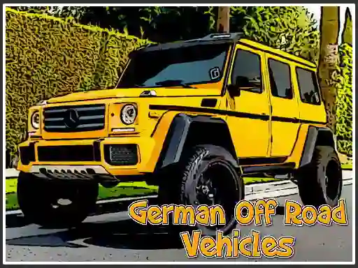 खेल German Off Road Vehicles ऑनलाइन