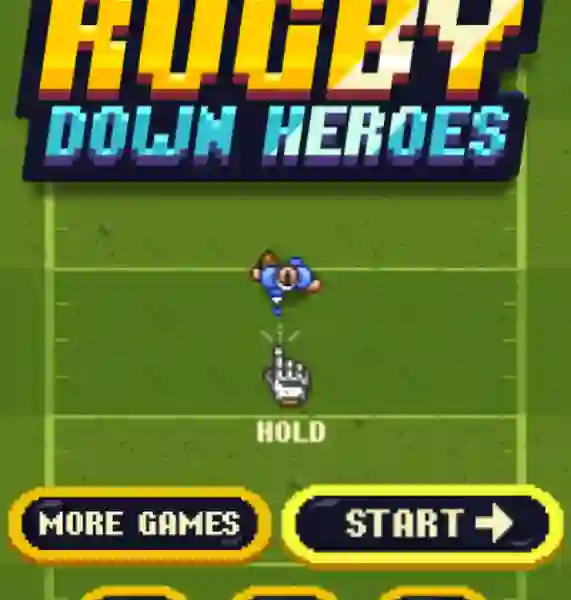 खेल Rugby Down Heroes ऑनलाइन