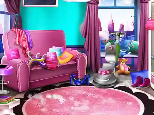 खेल Girly House Cleaning ऑनलाइन