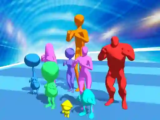खेल Stickman Crowd Fight ऑनलाइन