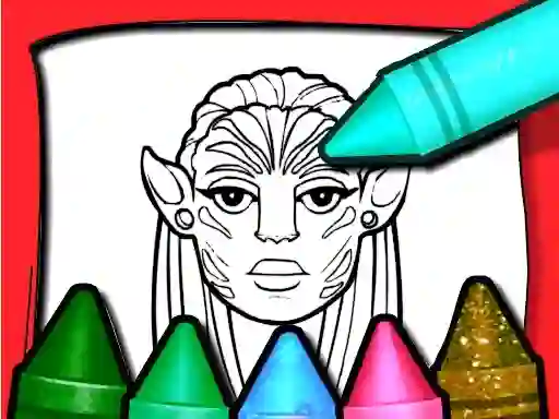 खेल Avatar Coloring Book ऑनलाइन