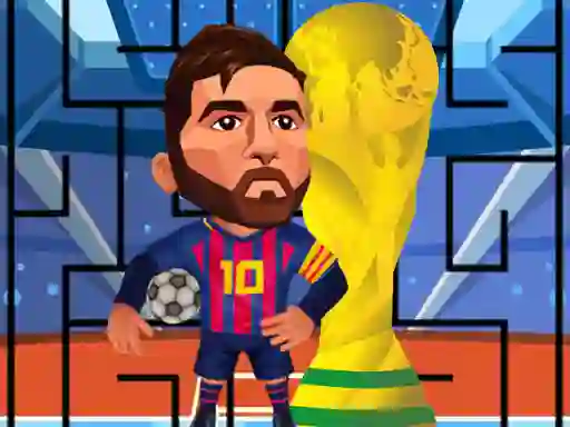 खेल Messi in a maze ऑनलाइन