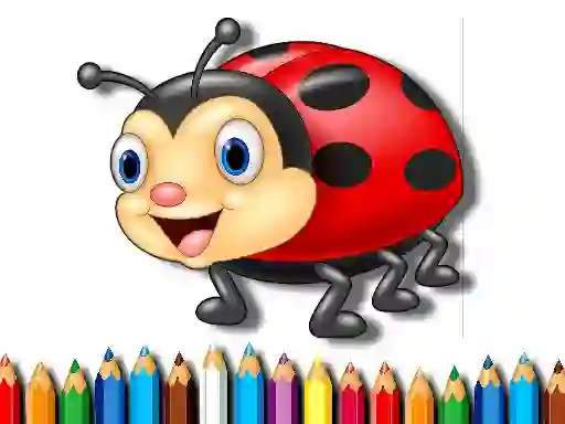 खेल Ladybug Coloring Book ऑनलाइन