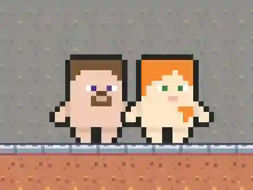 खेल Pixi Steve Alex Herobrine ऑनलाइन