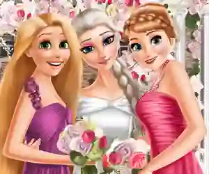 खेल Eliza and princesses wedding ऑनलाइन