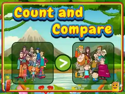 खेल Count And Compare ऑनलाइन
