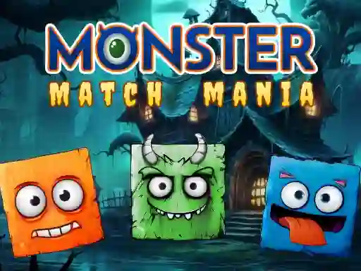 खेल Monster Match Mania ऑनलाइन