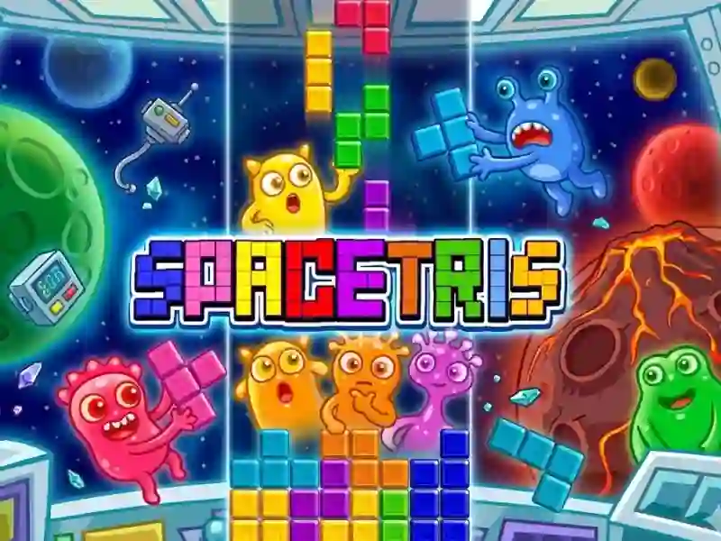 खेल SpaceTris ऑनलाइन