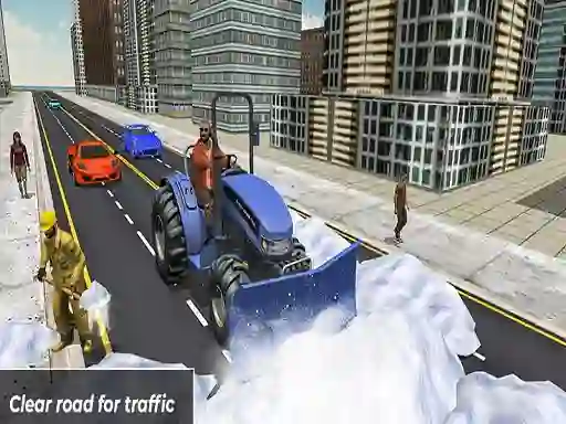खेल Grand Snow Clean Road Driving Simulator ऑनलाइन
