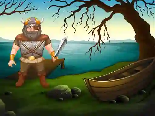 खेल Viking Warrior Battle: Puzzle ऑनलाइन