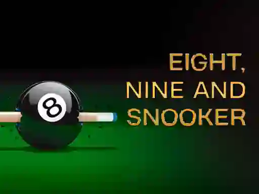 खेल Nine, eight and snooker ऑनलाइन