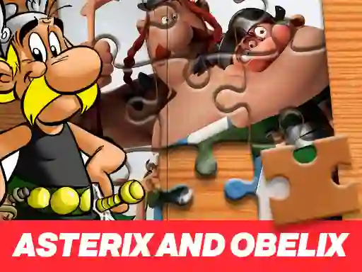 खेल Asterix and Obelix Jigsaw Puzzle ऑनलाइन
