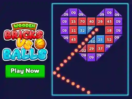 खेल Wooden Bricks Vs Balls ऑनलाइन